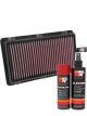 K&N Air Filter 33-3064 + Aerosol Recharge Kit