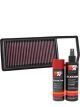 K&N Air Filter 33-3070 + Aerosol Recharge Kit