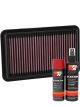 K&N Air Filter 33-3113 + Aerosol Recharge Kit