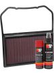 K&N Air Filter 33-3121 + Aerosol Recharge Kit