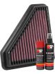 K&N Air Filter 33-3124 + Aerosol Recharge Kit