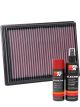 K&N Air Filter 33-3131 + Aerosol Recharge Kit
