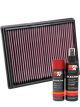 K&N Air Filter 33-3135 + Aerosol Recharge Kit