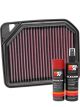 K&N Air Filter 33-3137 + Aerosol Recharge Kit