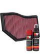 K&N Air Filter 33-3139 + Aerosol Recharge Kit