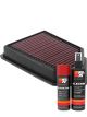 K&N Air Filter 33-3159 + Aerosol Recharge Kit