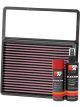 K&N Air Filter 33-5001 + Aerosol Recharge Kit