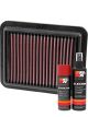 K&N Air Filter 33-5006 + Aerosol Recharge Kit