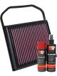 K&N Air Filter 33-5032 + Aerosol Recharge Kit