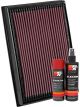 K&N Air Filter 33-5048 + Aerosol Recharge Kit