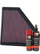 K&N Air Filter 33-5059 + Aerosol Recharge Kit