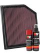 K&N Air Filter 33-5077 + Aerosol Recharge Kit