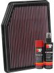 K&N Air Filter 33-5083 + Aerosol Recharge Kit