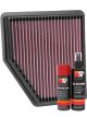 K&N Air Filter 33-5095 + Aerosol Recharge Kit