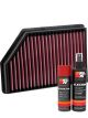 K&N Air Filter 33-5098 + Aerosol Recharge Kit