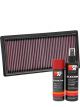 K&N Air Filter 33-5101 + Aerosol Recharge Kit
