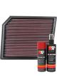K&N Air Filter 33-5111 + Aerosol Recharge Kit