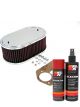 K&N Air Filter 56-1190 + Aerosol Recharge Kit