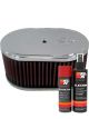 K&N Air Filter 56-1350 + Aerosol Recharge Kit