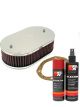 K&N Air Filter 56-9060 + Aerosol Recharge Kit