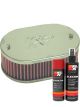 K&N Air Filter 56-9070 + Aerosol Recharge Kit