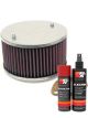 K&N Air Filter 56-9098 + Aerosol Recharge Kit
