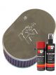 K&N Air Filter 56-9104 + Aerosol Recharge Kit