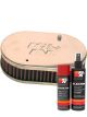 K&N Air Filter 56-9106 + Aerosol Recharge Kit