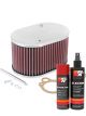 K&N Air Filter 56-9107 + Aerosol Recharge Kit
