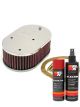 K&N Air Filter 56-9151 + Aerosol Recharge Kit