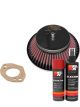 K&N Air Filter 56-9320 + Aerosol Recharge Kit