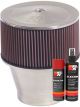 K&N Air Filter 58-1191 + Aerosol Recharge Kit