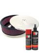 K&N Air Filter 59-3360 + Aerosol Recharge Kit