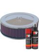 K&N Air Filter 59-3370 + Aerosol Recharge Kit