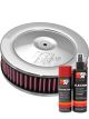 K&N Air Filter 60-1010 + Aerosol Recharge Kit