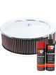 K&N Air Filter 60-1050 + Aerosol Recharge Kit