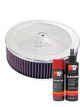 K&N Air Filter 60-1100 + Aerosol Recharge Kit