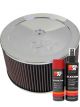 K&N Air Filter 60-1220 + Aerosol Recharge Kit