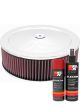 K&N Air Filter 60-1230 + Aerosol Recharge Kit