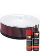 K&N Air Filter 60-1235 + Aerosol Recharge Kit