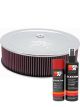 K&N Air Filter 60-1260 + Aerosol Recharge Kit
