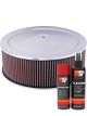 K&N Air Filter 60-1270 + Aerosol Recharge Kit
