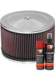 K&N Air Filter 60-1366 + Aerosol Recharge Kit