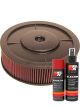 K&N Air Filter 61-4000 + Aerosol Recharge Kit