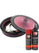 K&N Air Filter 66-3000 + Aerosol Recharge Kit