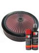 K&N Air Filter 66-3040 + Aerosol Recharge Kit