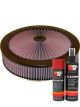 K&N Air Filter 66-3050 + Aerosol Recharge Kit