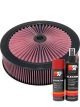 K&N Air Filter 66-3060 + Aerosol Recharge Kit