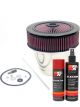K&N Air Filter 66-3160 + Aerosol Recharge Kit