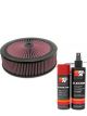 K&N Air Filter 66-3210 + Aerosol Recharge Kit